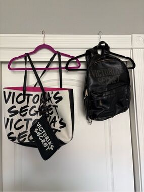 Victoria Secret Tote and Backpack